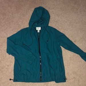 Forever 21 -Teal windbreaker brand new never worn